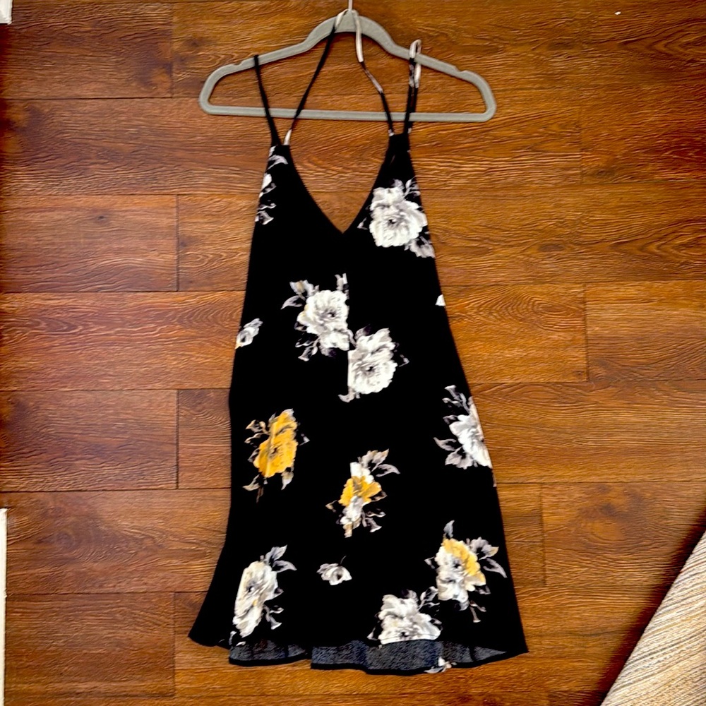 Black Floral Dress